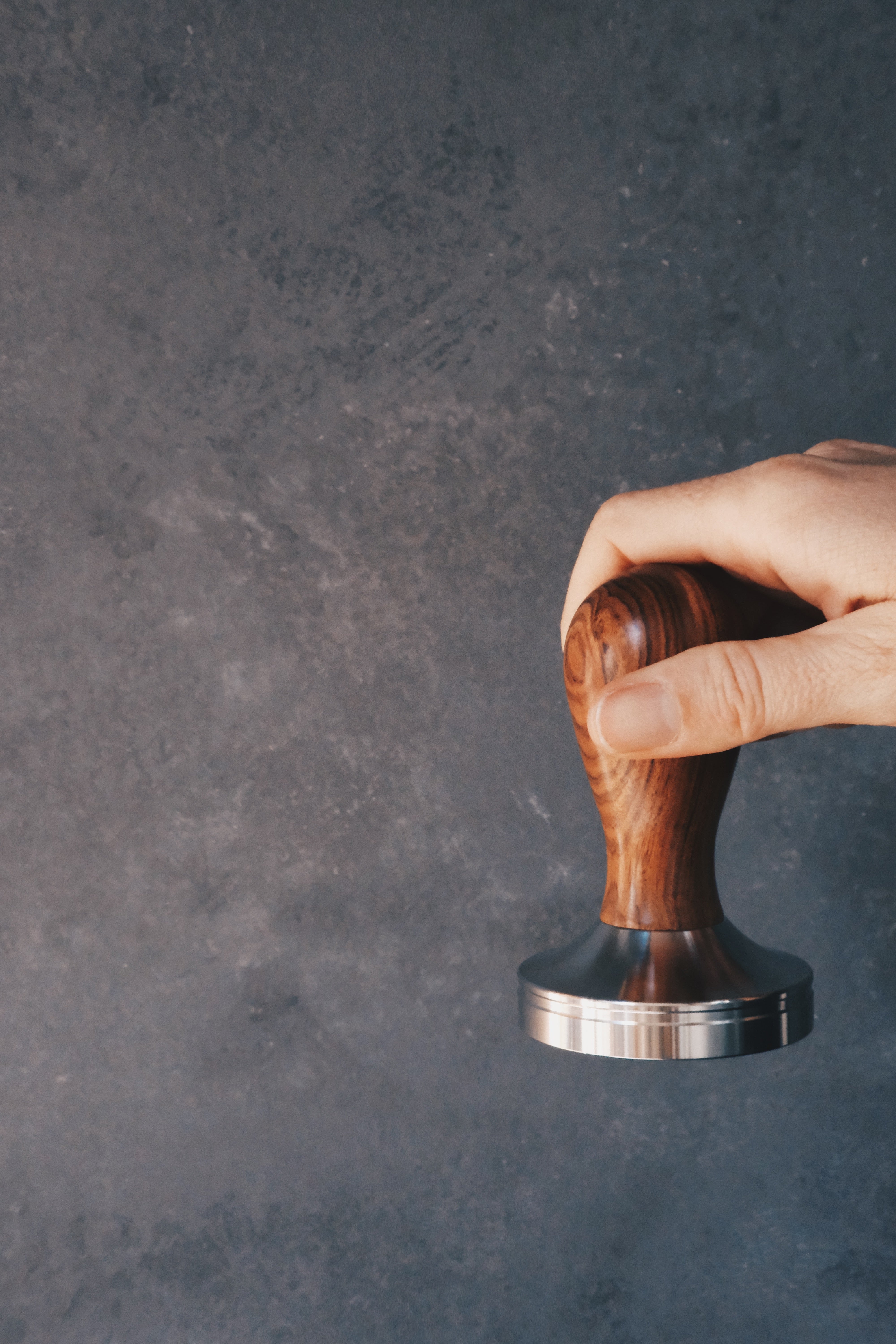 58mm Coffee tamper used for pressing coffee into a portafilter