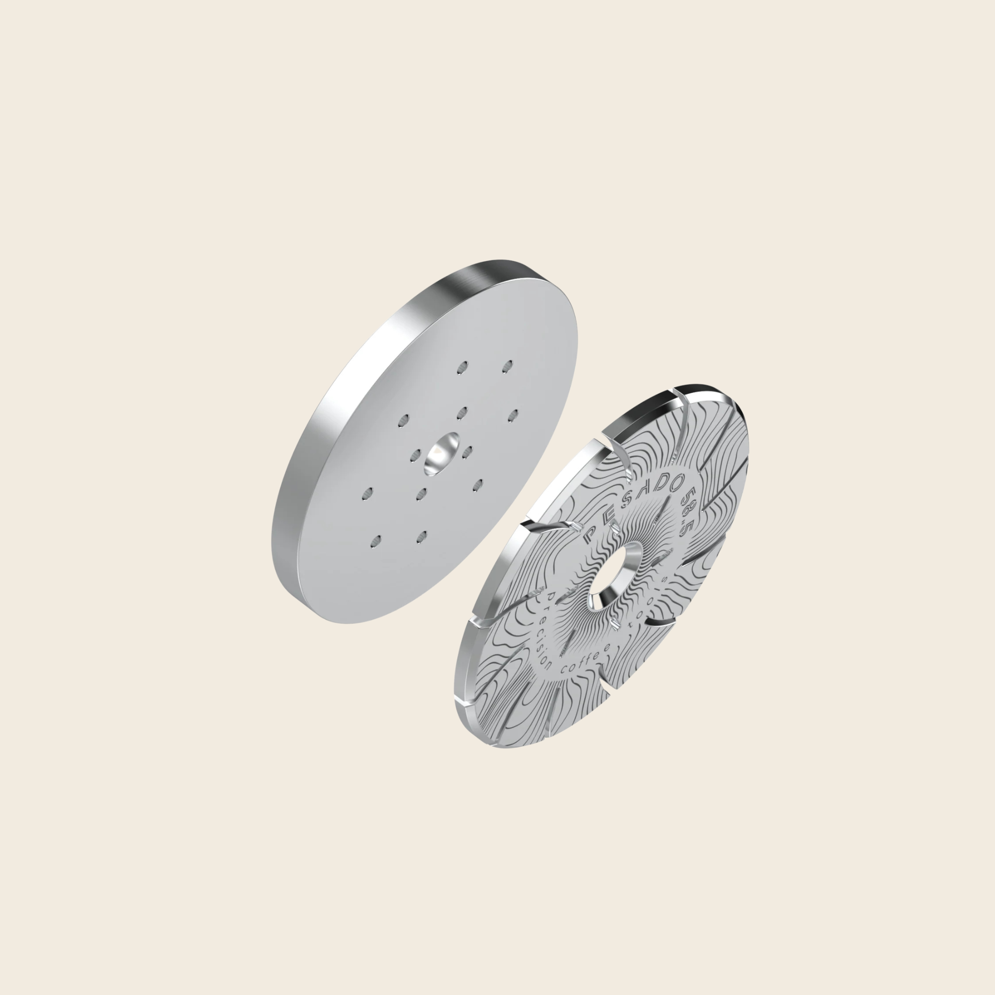 High Diffusion Espresso Shower Screen - Breville — front view