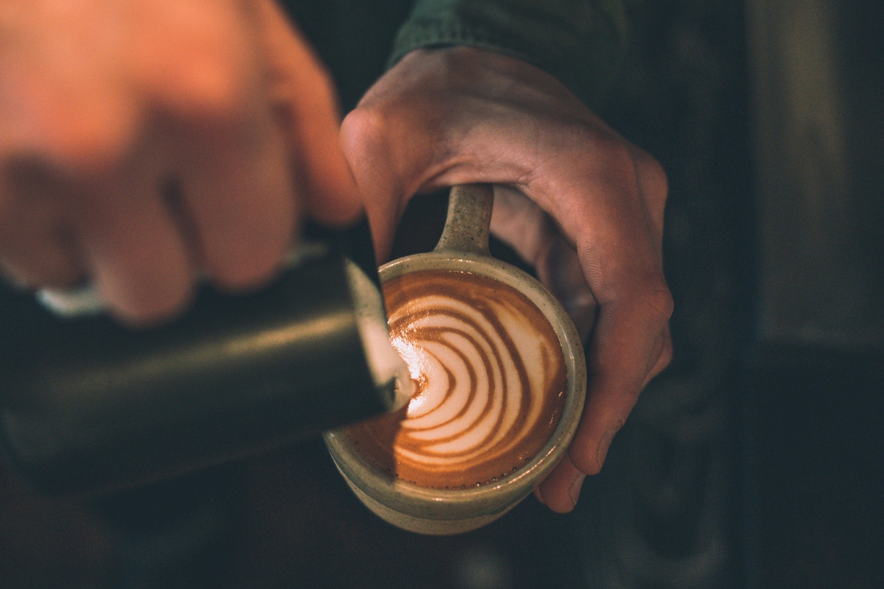 Home barista making espresso — Coffee Nerd Australia