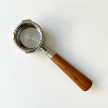 Load image into Gallery viewer, Gaggia - Bottomless Portafilter - 58mm - Almond Solid Wood
